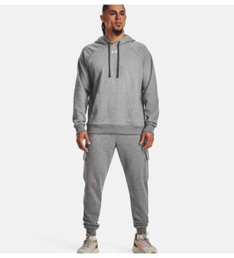 Under Armour Sudadera con capucha Rival Fleece gris