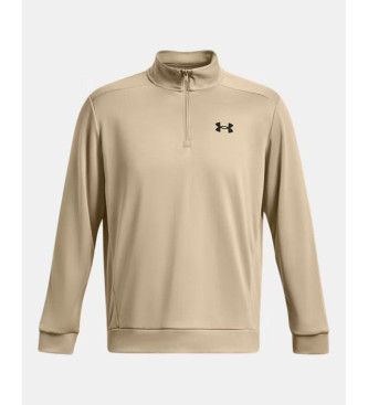 Under Armour  Reiverschluss Sweatshirt Armour Fleece beige