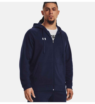 Under Armour Felpa in pile rivale blu scuro