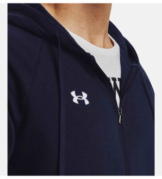 Under Armour Felpa in pile rivale blu scuro