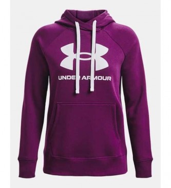 Under Armour UA Rival Logo Sweatshirt lilac