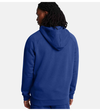 Under Armour Felpa Rival Fleece FZ blu