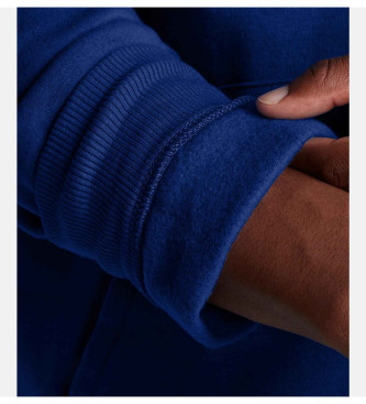 Under Armour Felpa Rival Fleece FZ blu