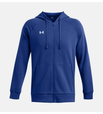 Under Armour Sweater Rival Fleece FZ blauw