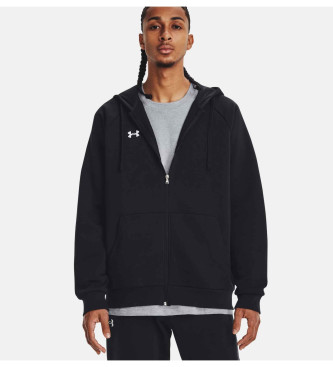 Under Armour Sweatshirt Rival Fleece FZ svart