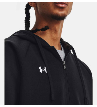 Under Armour Bluza Rival Fleece FZ czarny