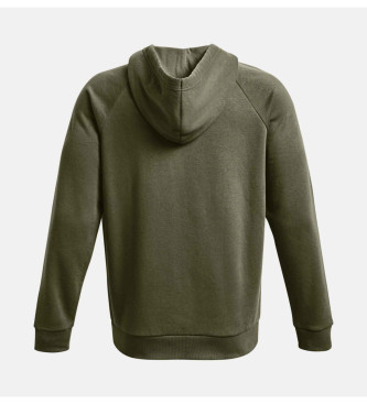 Under Armour Bluza Rival Fleece FZ zielona