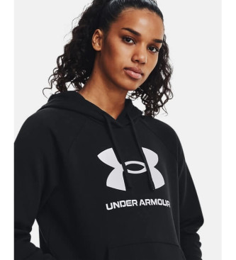 Under Armour UA Rival Fleece Big Logo Hdy sweatshirt svart