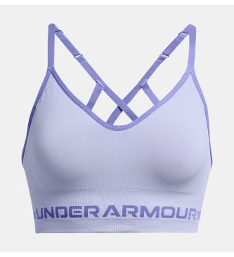 Under Armour UA Seamless Low Purple Sports Bra