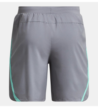 Under Armour Short Ua Launch gris, turquoise