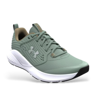 Under Armour Sneaker Charged Commit TR 4 in pelle verde