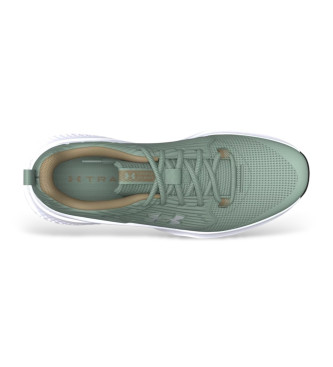 Under Armour Charged Commit TR 4 leren schoenen groen