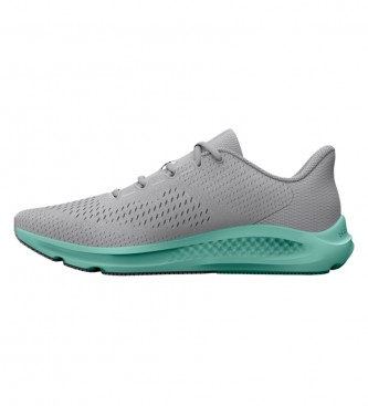 Under Armour UA Charged Pursuit 3 Big Logo grey running shoes