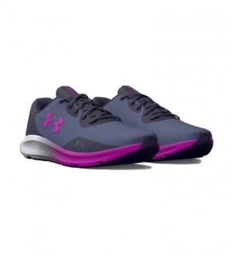 Under Armour UA Charged Pursuit 3 hardloopschoenen paars
