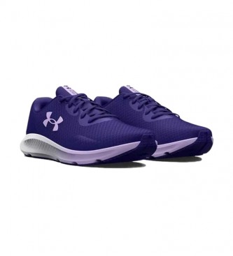 Under Armour UA Charged Pursuit 3 hardloopschoenen paars