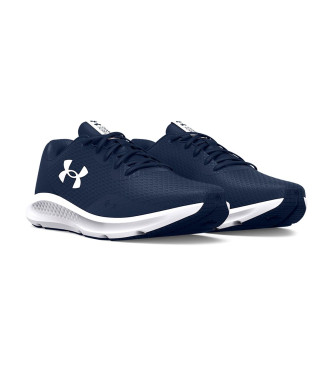 Under Armour UA Charged Pursuit 3 navy running shoes