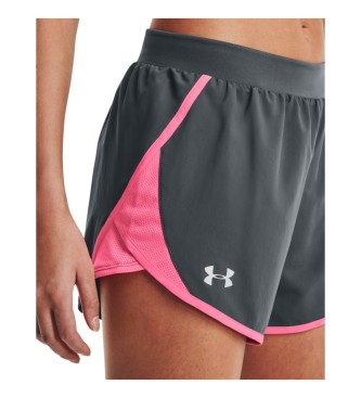 Under Armour Short UA Fly-By 2.0 Gris