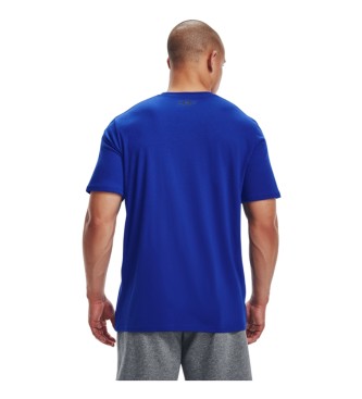 Under Armour Camiseta de manga corta UA Boxed Sportstyle azul