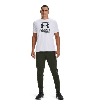 Under Armour UA GL Foundation short sleeve t-shirt white - ESD Store  fashion, footwear and accessories - best brands shoes and designer shoes