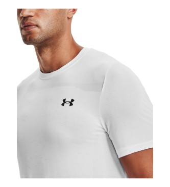 Under Armour UA Bezszwowa koszulka z krótkim rękawem biała