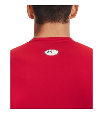 Under Armour T-shirt rossa a maniche lunghe HeatGear Armor