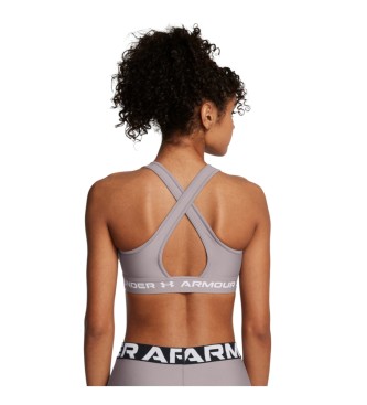 Under Armour Soutien-gorge gris  dos crois