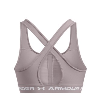 Under Armour Sujetador espalda cruzada gris