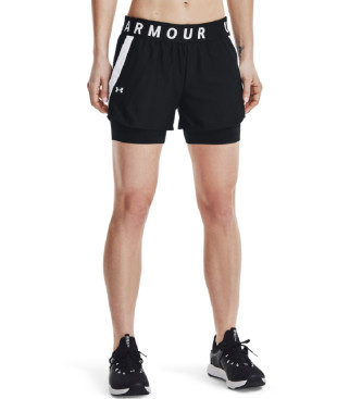 Under Armour Short UA Play Up 2-in-1 Noir