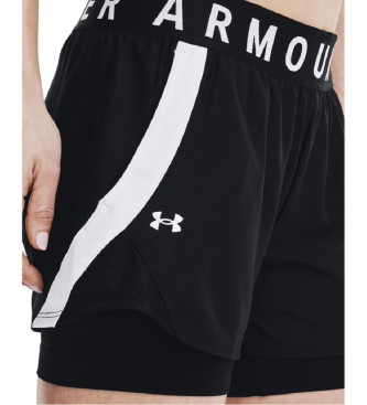 Under Armour UA Play Up 2-in-1 Korte Broek Zwart