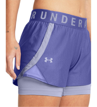 Under Armour UA Play Up 2-i-1 shorts lila