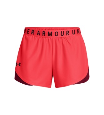 Under Armour UA Play Up 3.0 Shorts czerwone