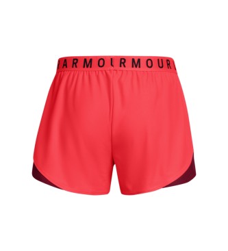 Under Armour Short UA Play Up 3.0 rouge