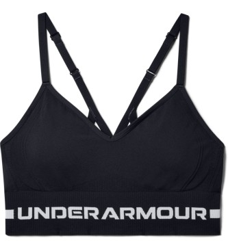 Under Armour UA Women's Seamless Low Long Sports-BH til kvinder Sort