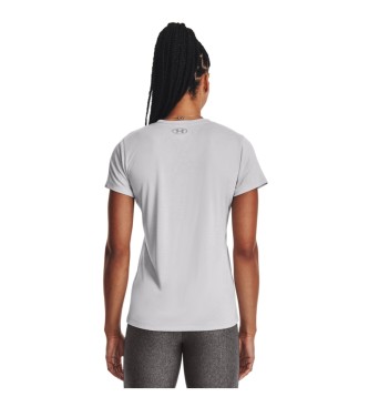 T-shirt Femme Under Armour UA Tech™ V-Neck Graphic - Gris Chiné