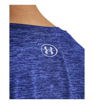 Under Armour Camiseta con cuello de pico UA Tech azul