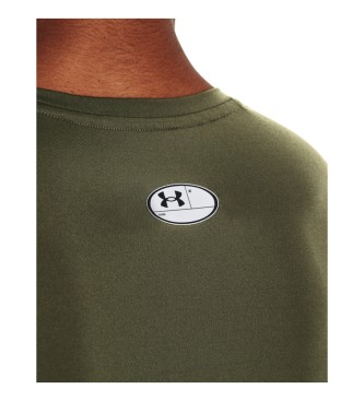 Under Armour HG Armour Comp T-shirt groen