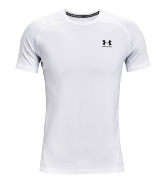 Under Armour HeatGear T-Shirt ajust  manches courtes blanc