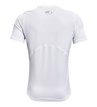 Under Armour HeatGear® Dopasowana koszulka z krótkim rękawem biała