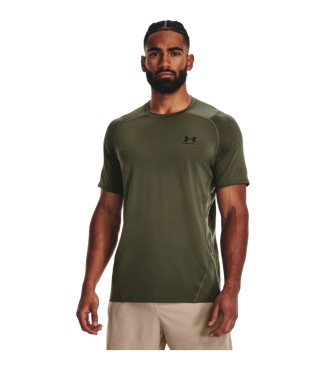 Under Armour HeatGear T-Shirt ajust  manches courtes vert
