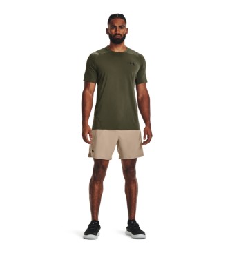 Under Armour HeatGear T-Shirt ajust  manches courtes vert
