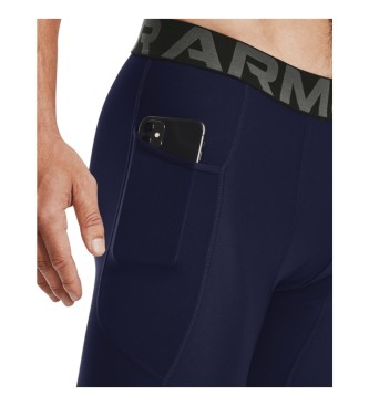 Under Armour HeatGear kompressionsshorts marinbl