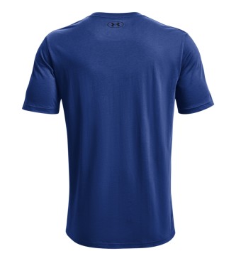 Under Armour Sportstyle Left Chest navy short sleeve t-shirt