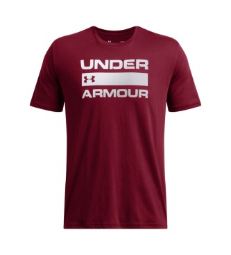 Under Armour Camiseta UA Team Issue Wordmark granate