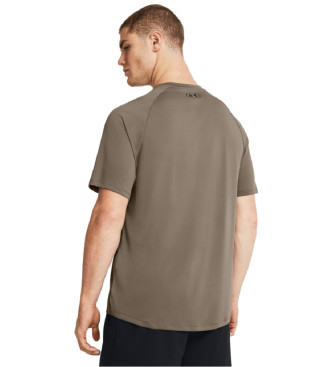 Under Armour T-shirt a maniche corte marrone UA Tech 2.0