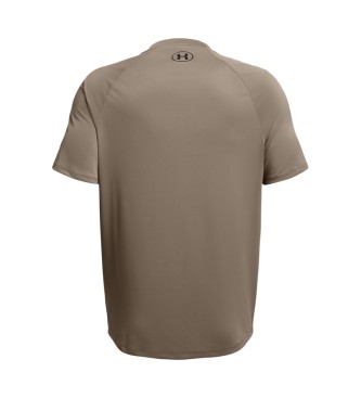 Under Armour T-shirt a maniche corte marrone UA Tech 2.0