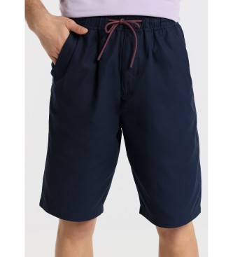 Victorio & Lucchino, V&L Bermuda chino shorts - Medium Waist med elastisk linning i hr
