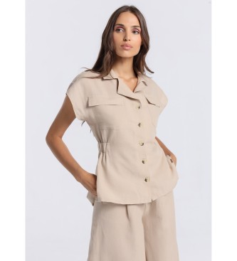 Victorio & Lucchino, V&L Chemise beige  boutons