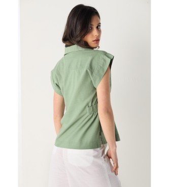 Victorio & Lucchino, V&L Groen button-down overhemd