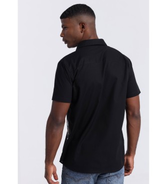 Victorio & Lucchino, V&L Short sleeve shirt black