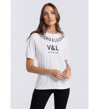 Victorio & Lucchino, V&L T-shirt 134612 vit